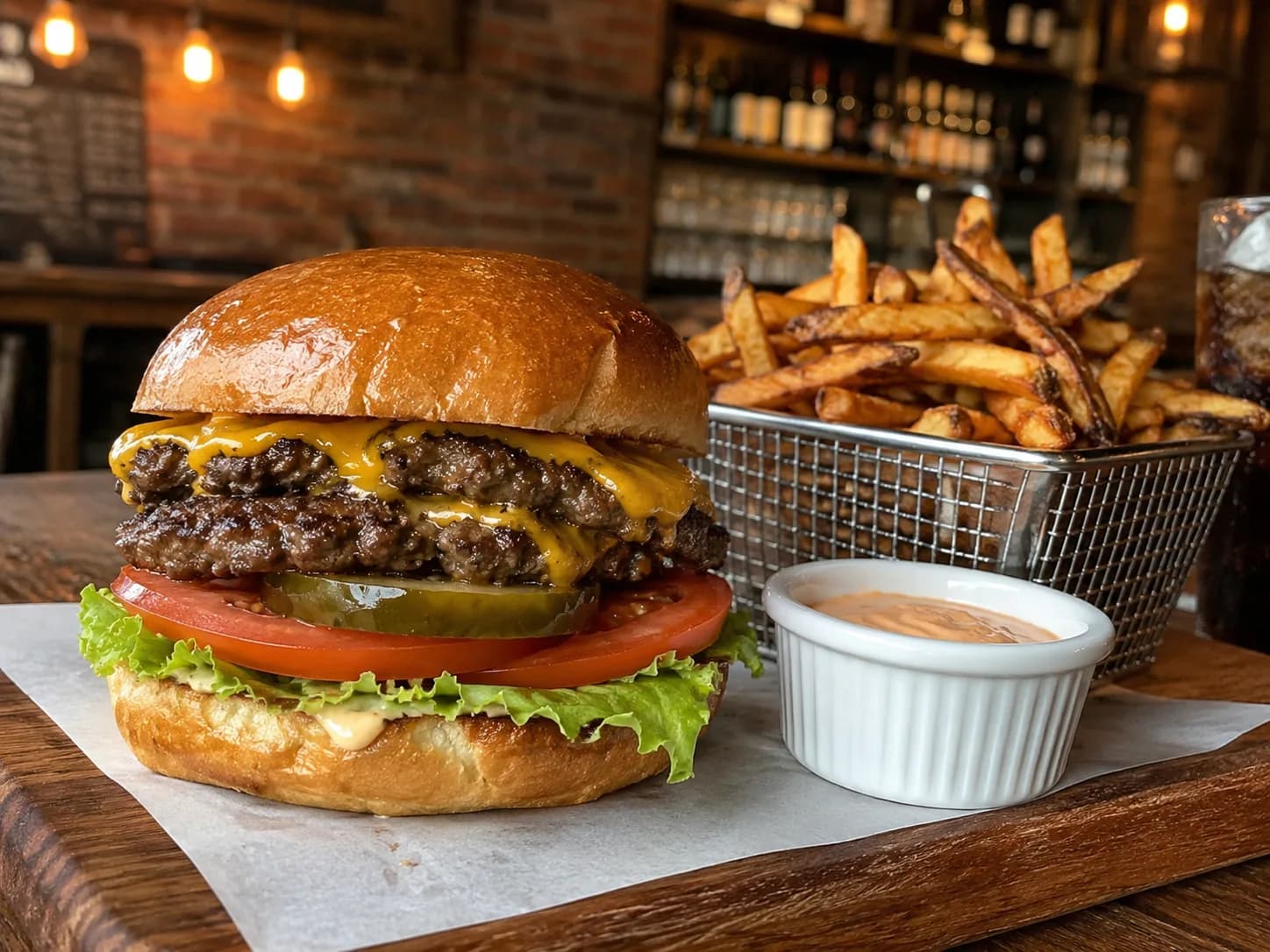 Burger-Laden-Vorlage