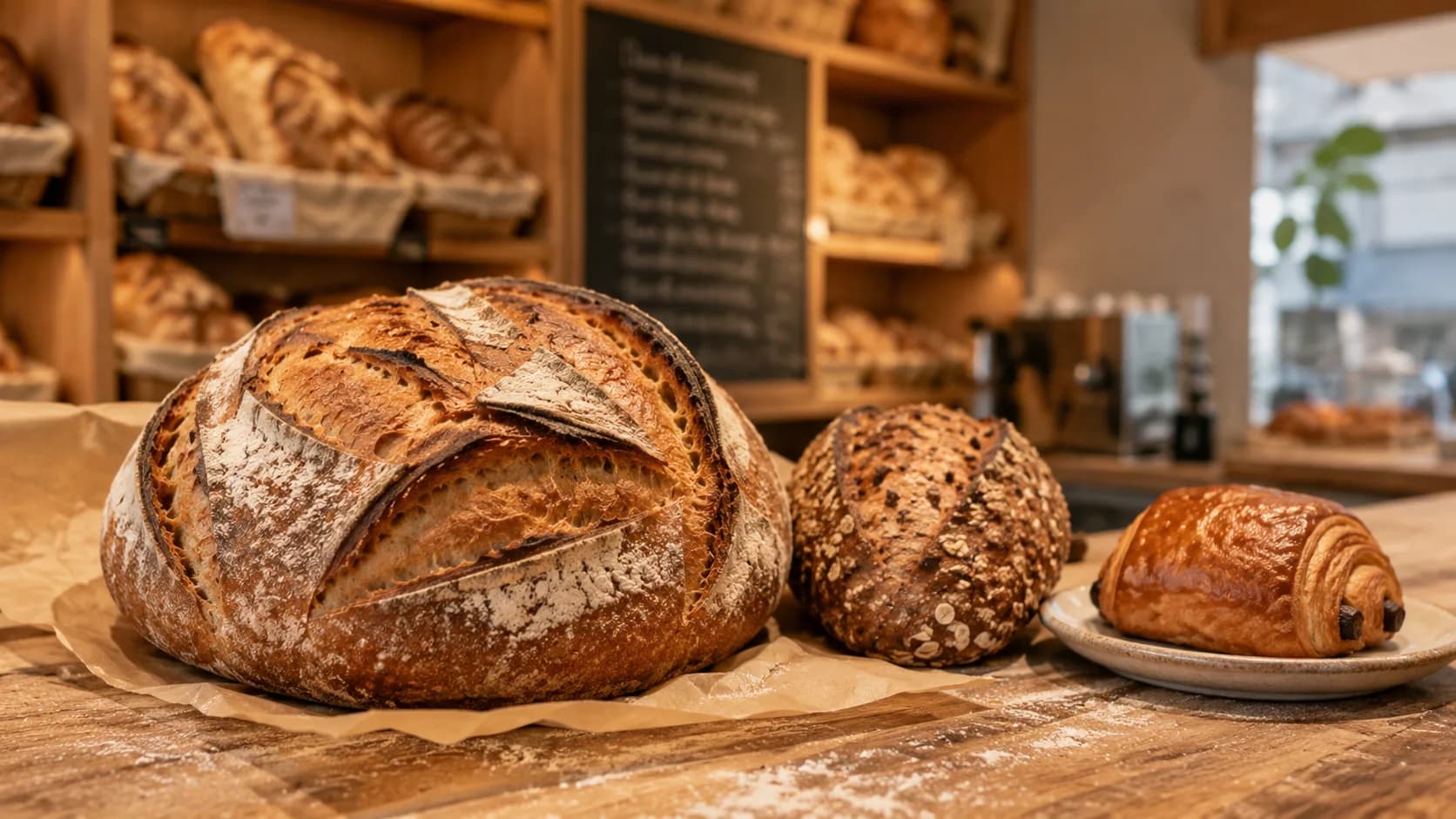 Sauerteig-Bäckereien & Backstuben-Vorlage
