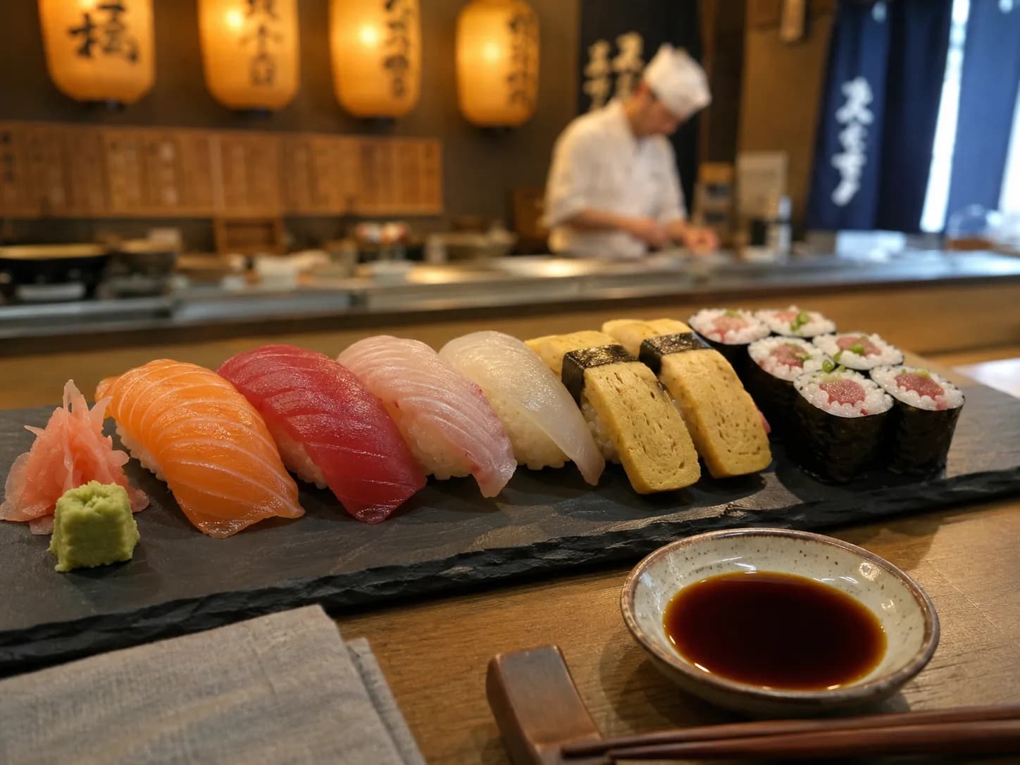 Sushi-Bar & Asia-QSR-Vorlage